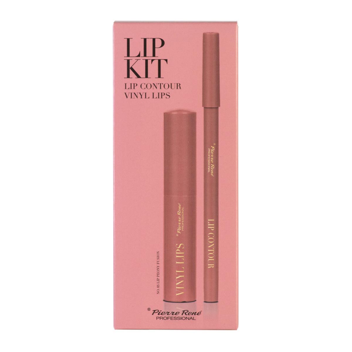 Pierre Rene Lip Kit Vinyl Lips Kit 05 Peony Fusion
