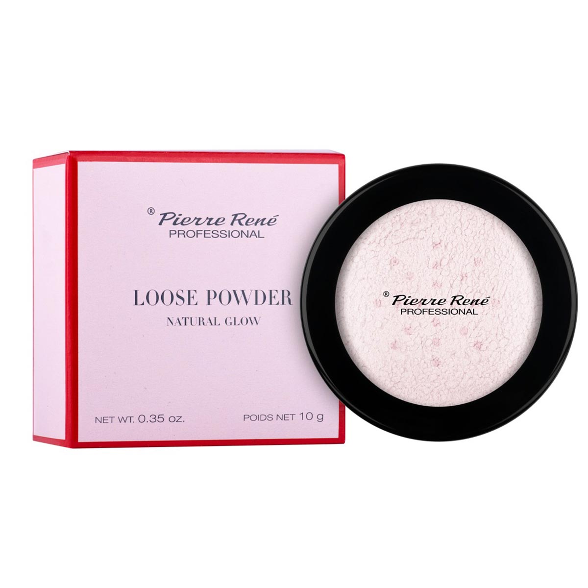 Pierre Rene Professional Loose Powder Natural Glow Pink 10g