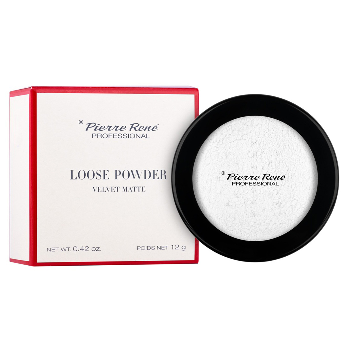 Pierre Rene Professional Loose Powder Velvet Matte 12g