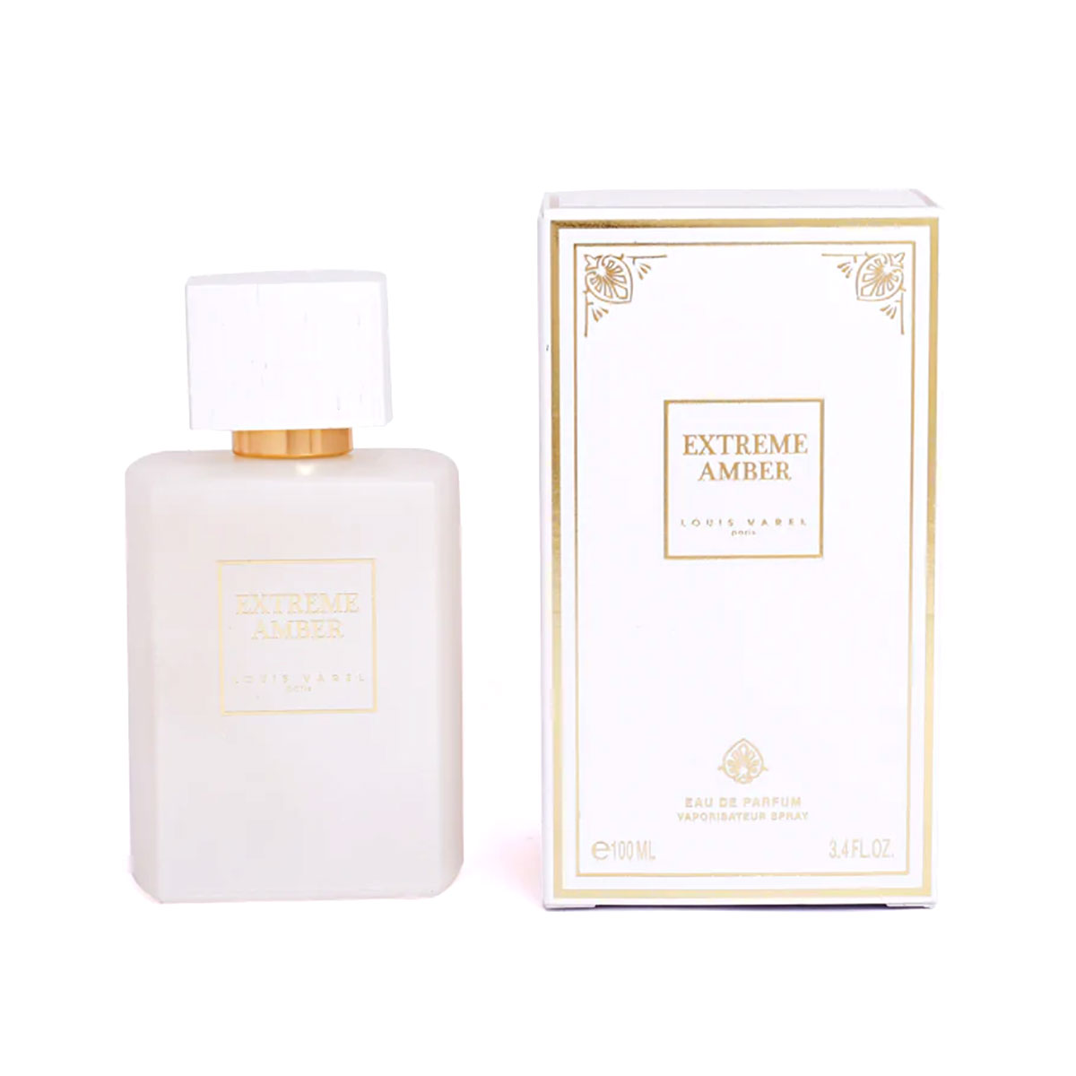 Louis Varel Paris Extreme Amber Unisex Eau de Parfum 100ml