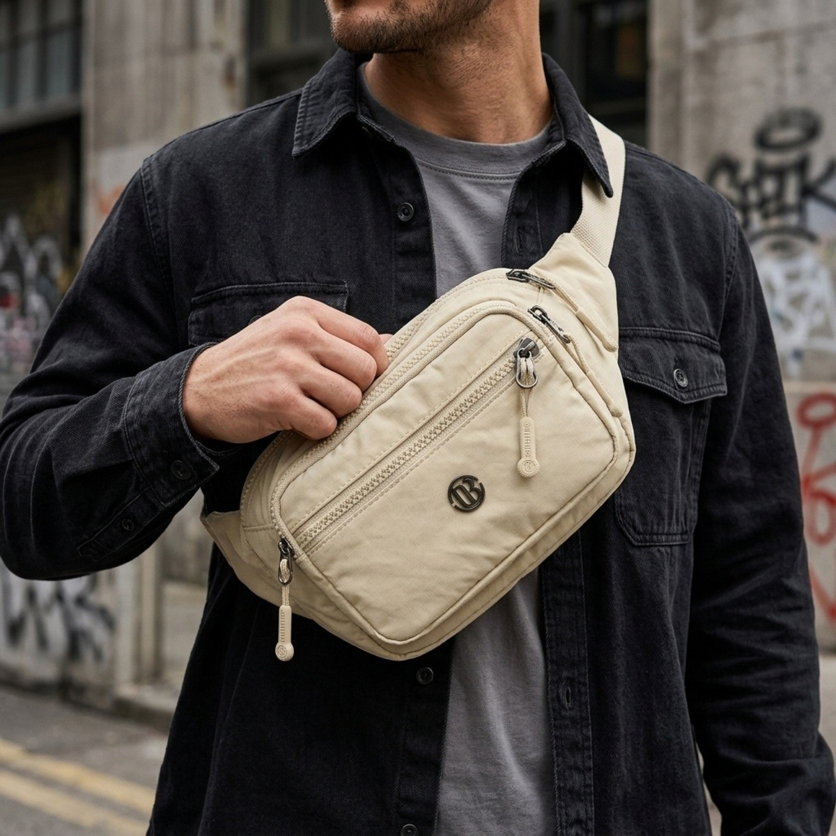Mens Waist Bag Off White | Men | Men Accessories | Other Men Accessories Mens Waist Bag Off White | Men | Men Accessories | Other Men Accessories