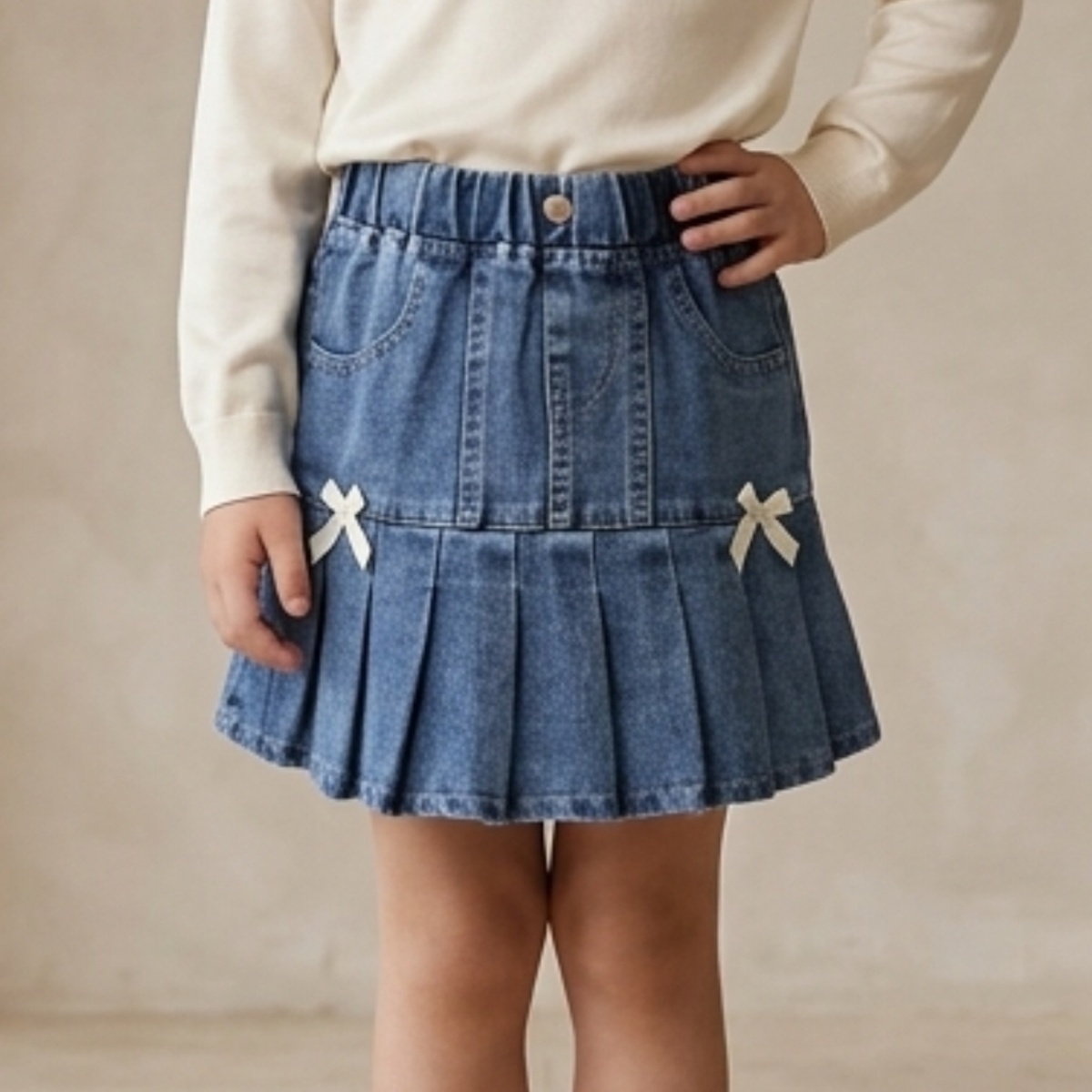 Girls Jeans Skirt