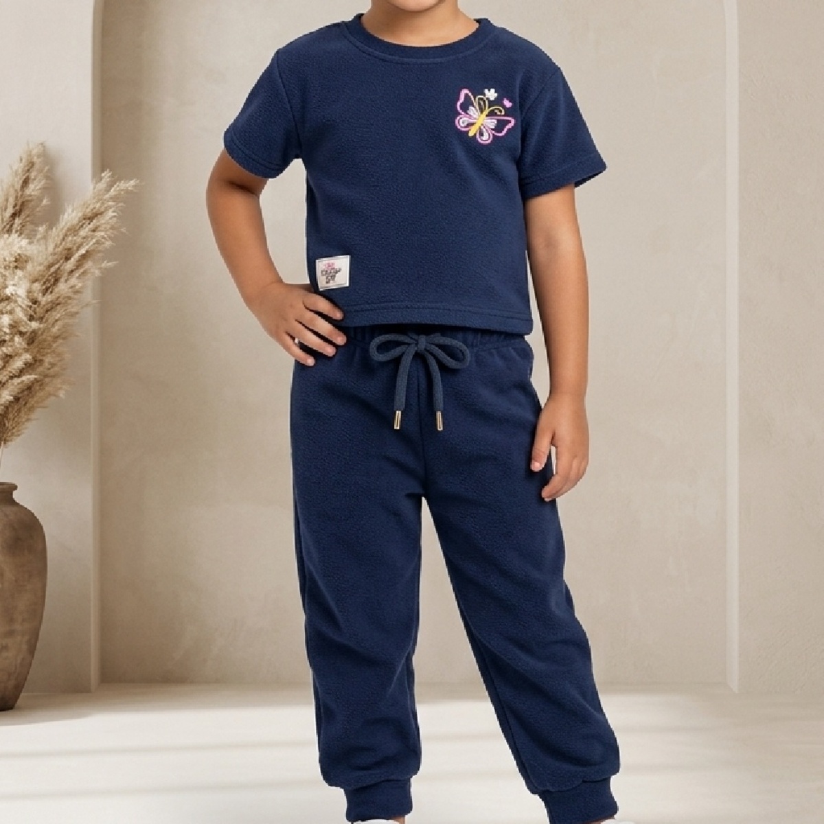 Girls T Shirt And Pants 2 Piece Set