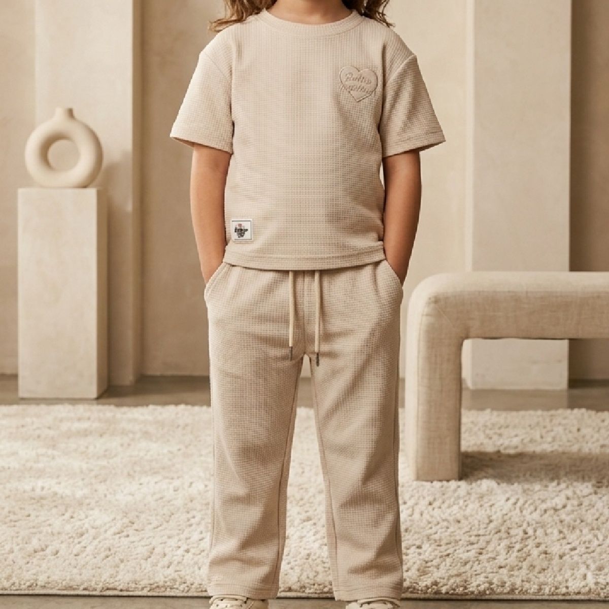 Girls T Shirt And Pants 2 Piece Set