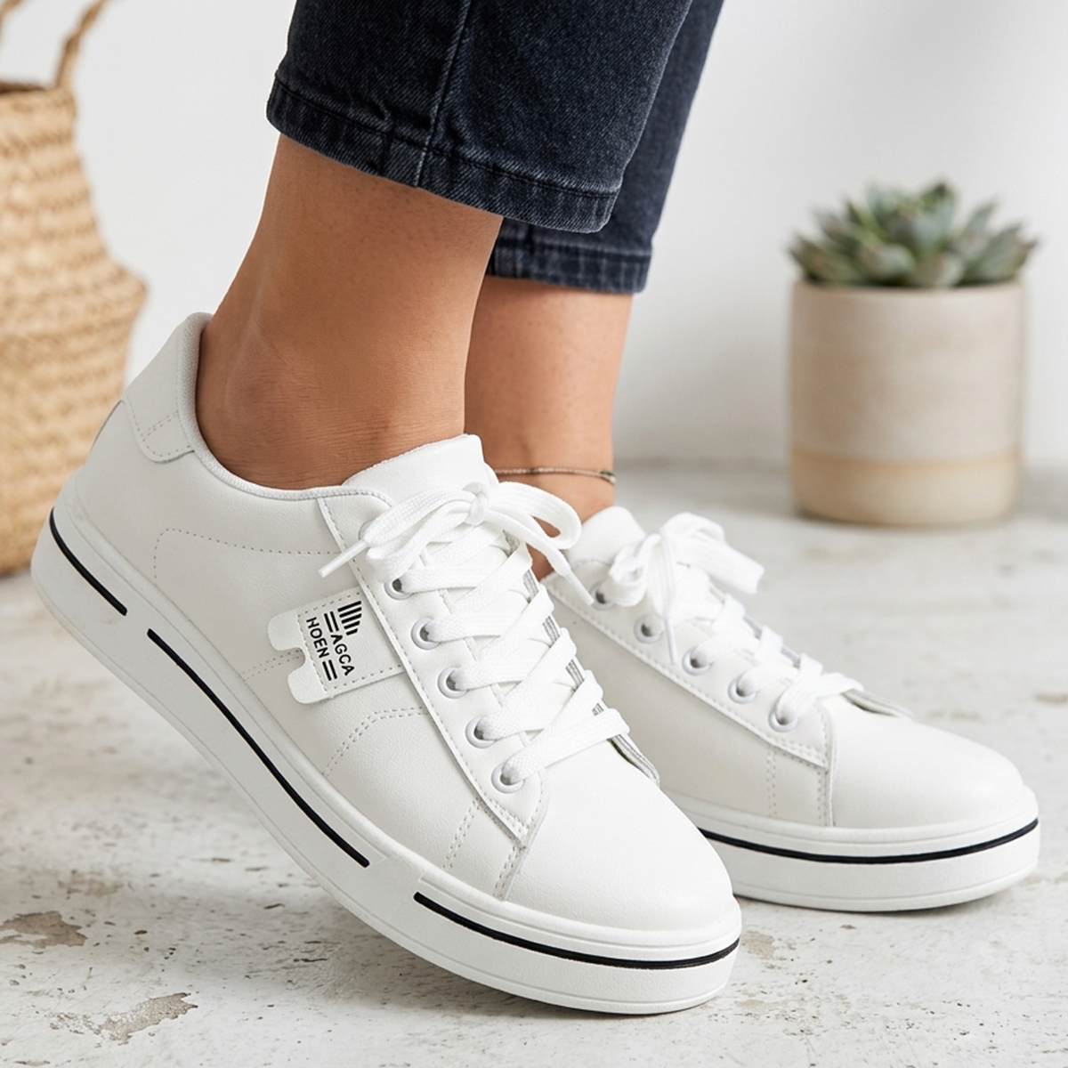 Ladies Sneakers Shoes