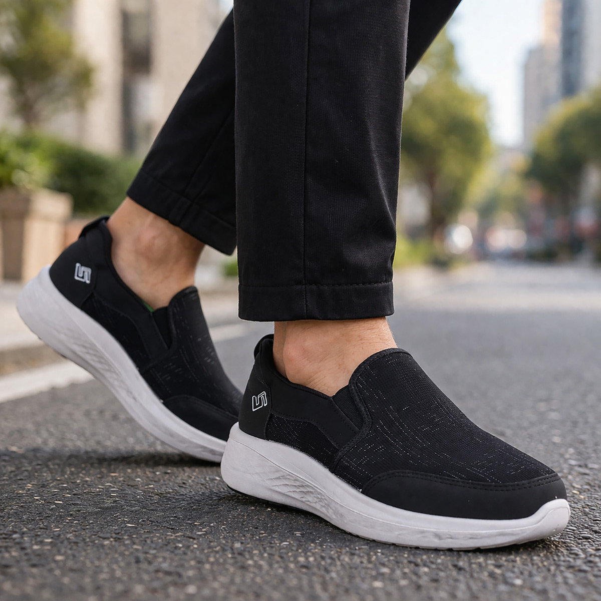 أحذية رياضية للجري بدون أربطة | رجال | أحذية رجالية | Men Sports Shoes أحذية رياضية للجري بدون أربطة | رجال | أحذية رجالية | Men Sports Shoes