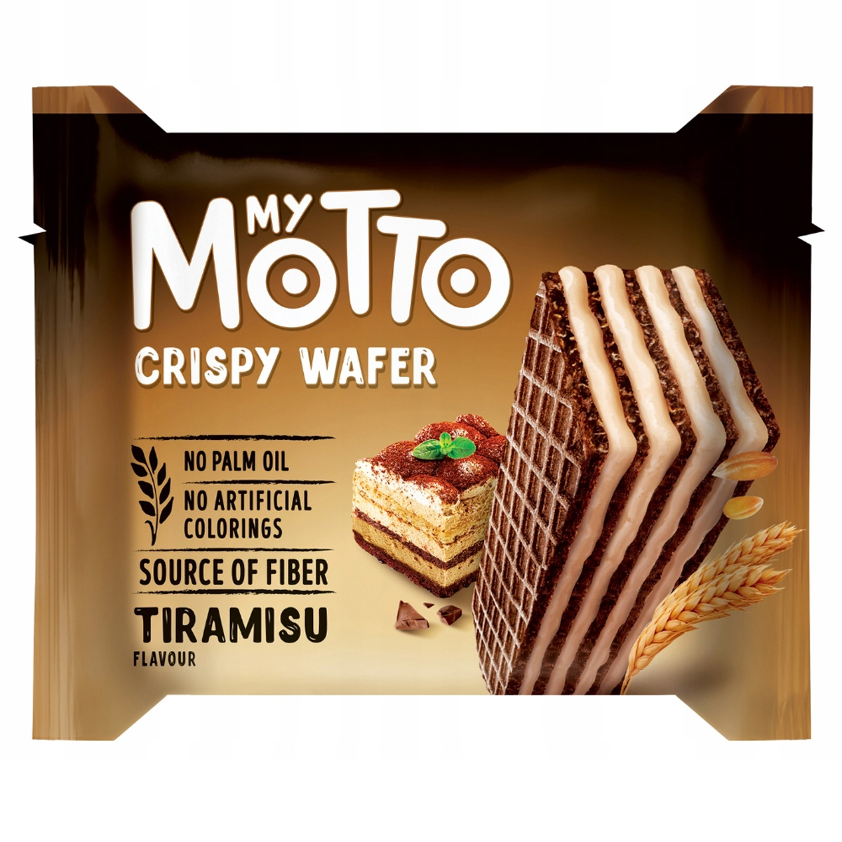 My Motto Tiramisu Crispy Wafer 30g