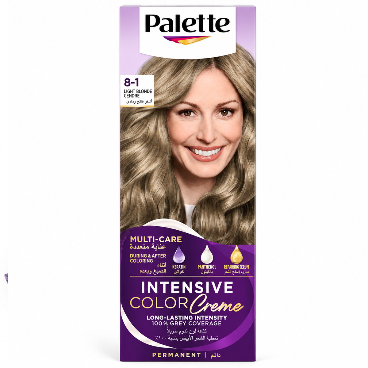 Schwarzkopf Palette Color Creme Blonde Cendre No 8-1