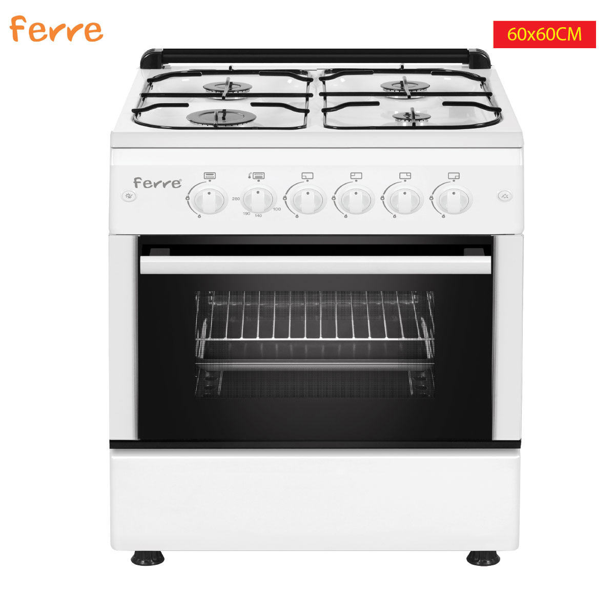 Ferre Gas Cooking Range 60 CM x 60 CM