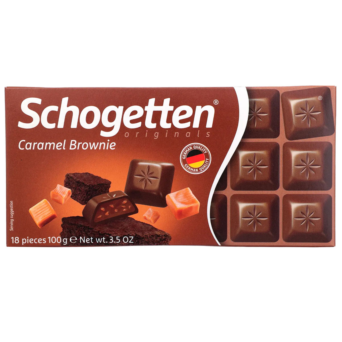 Schogetten Chocolate Caramel Brownie 100g