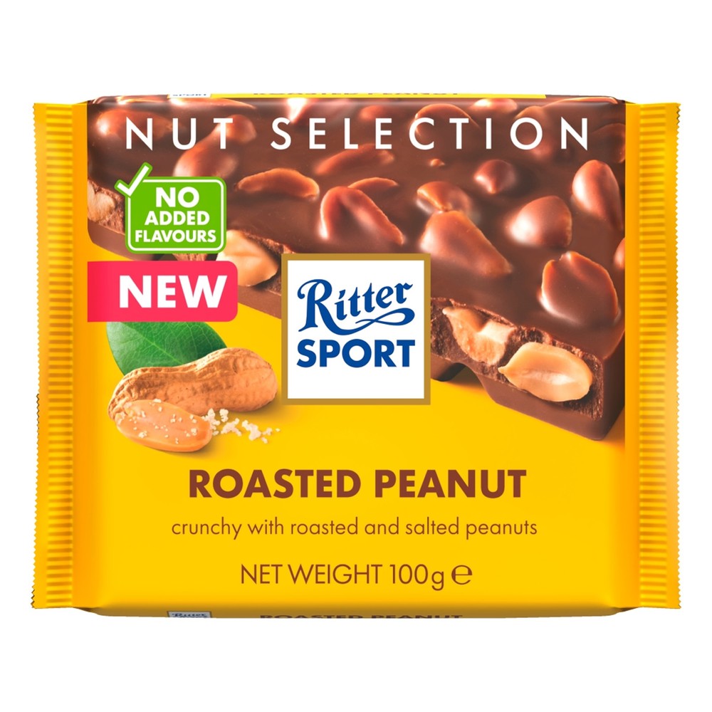 Ritter Sport Crunchy Roastd Peanut Chocolate Bar 100g | Snacks & Candy | Chocolates | Chocolate Bars Ritter Sport Crunchy Roastd Peanut Chocolate Bar 100g | Snacks & Candy | Chocolates | Chocolate Bars