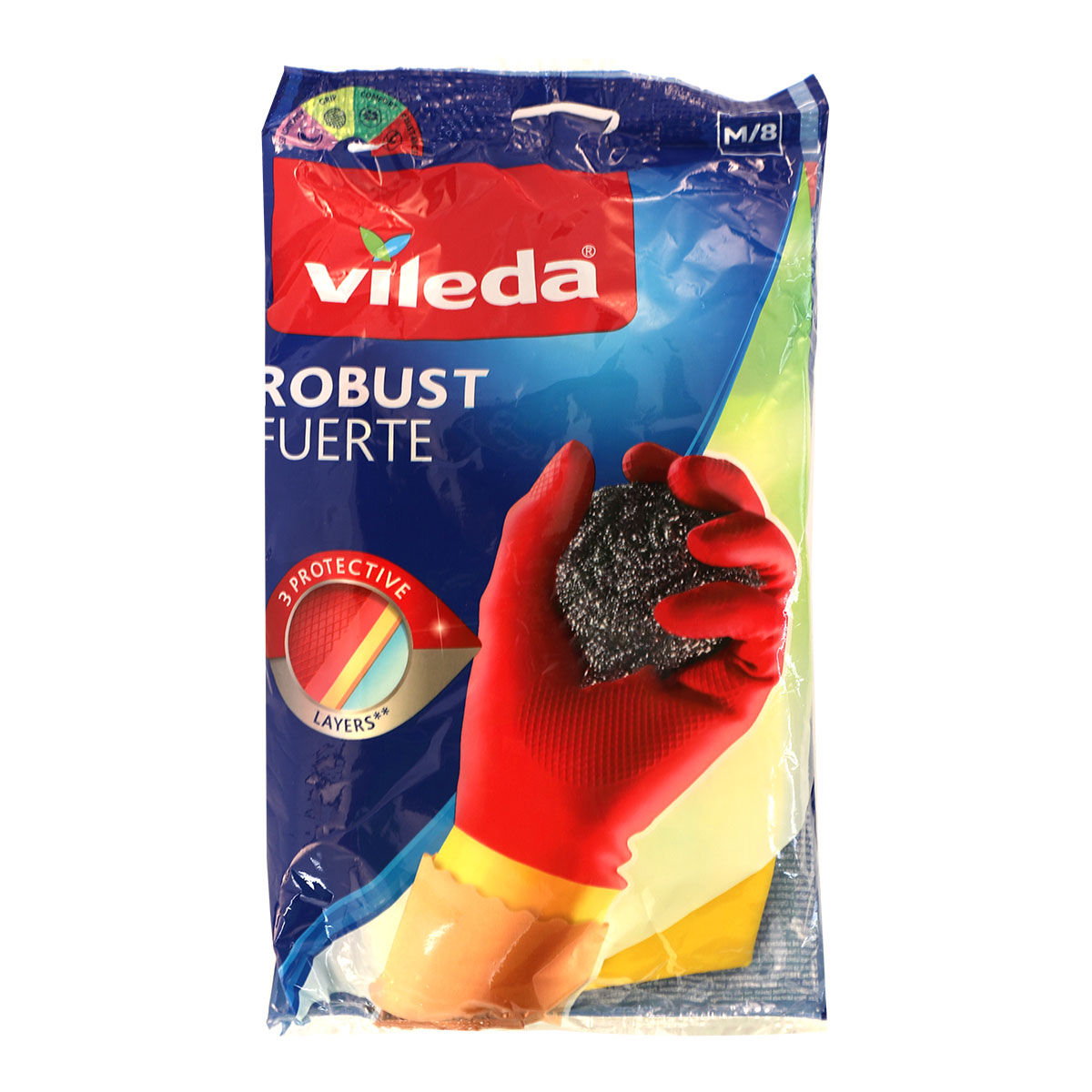 Vileda Gloves Robust Medium