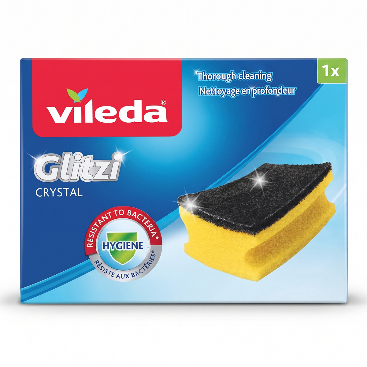 Vileda Glitzi Crystal Sponge Scourer 1 Pieces