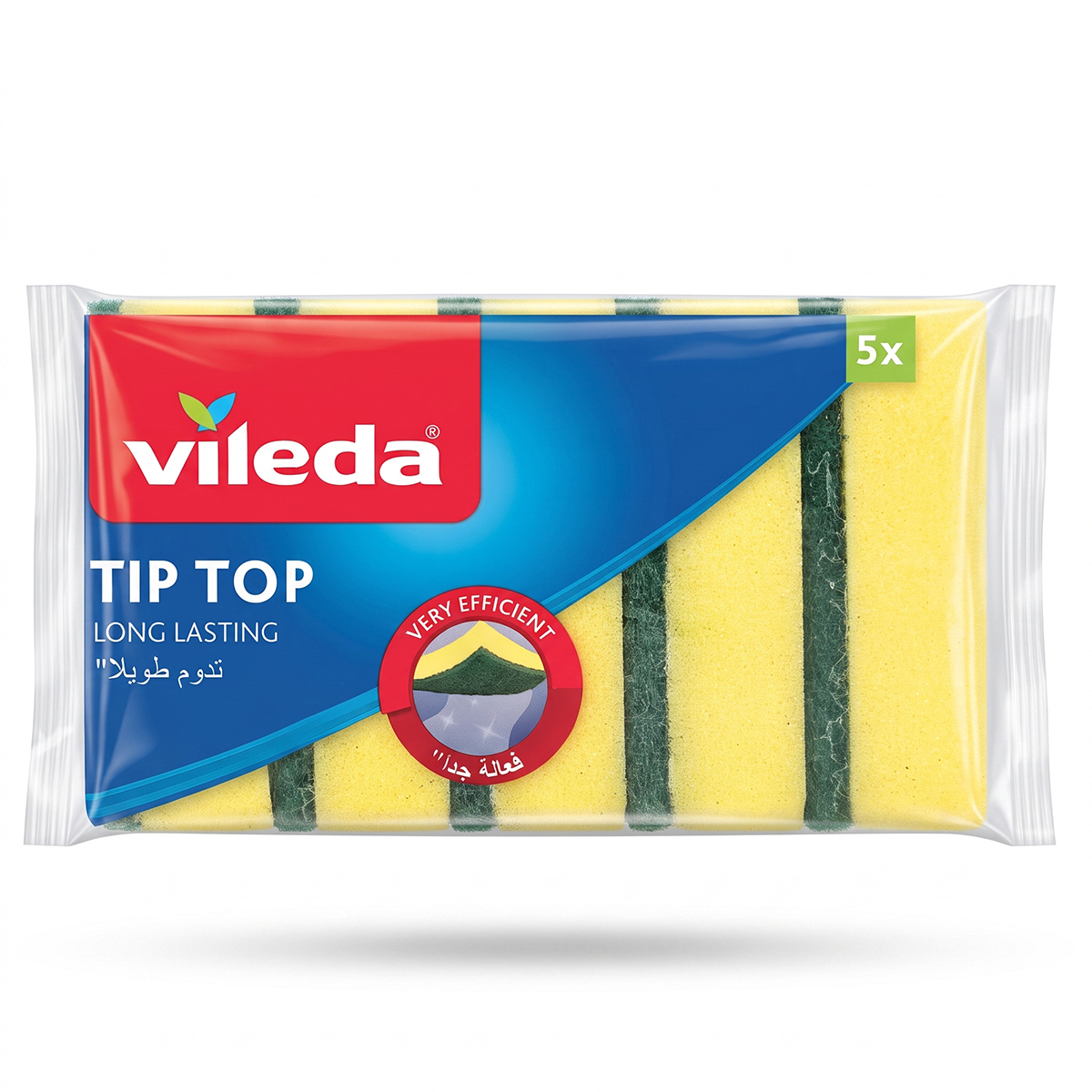 Vileda Tip Top Spng Scourerx5
