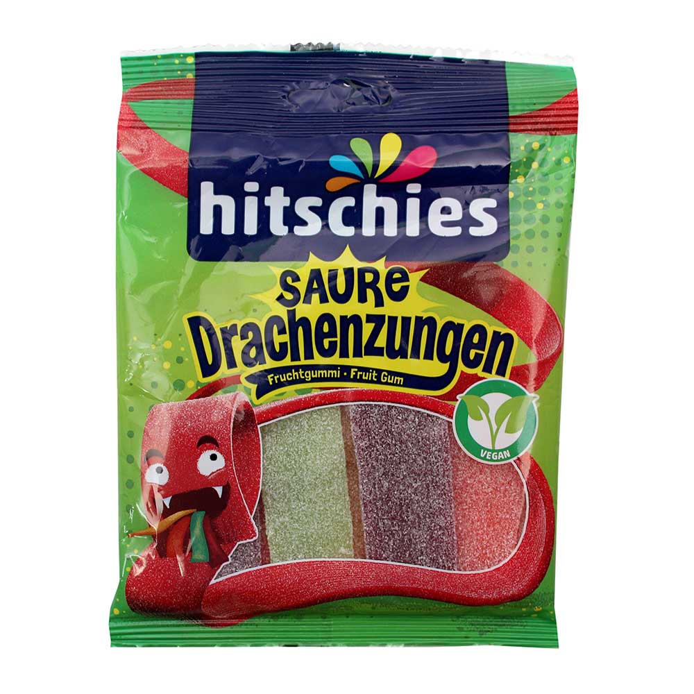 Hitschies Saure Drachenzungen 125 gm