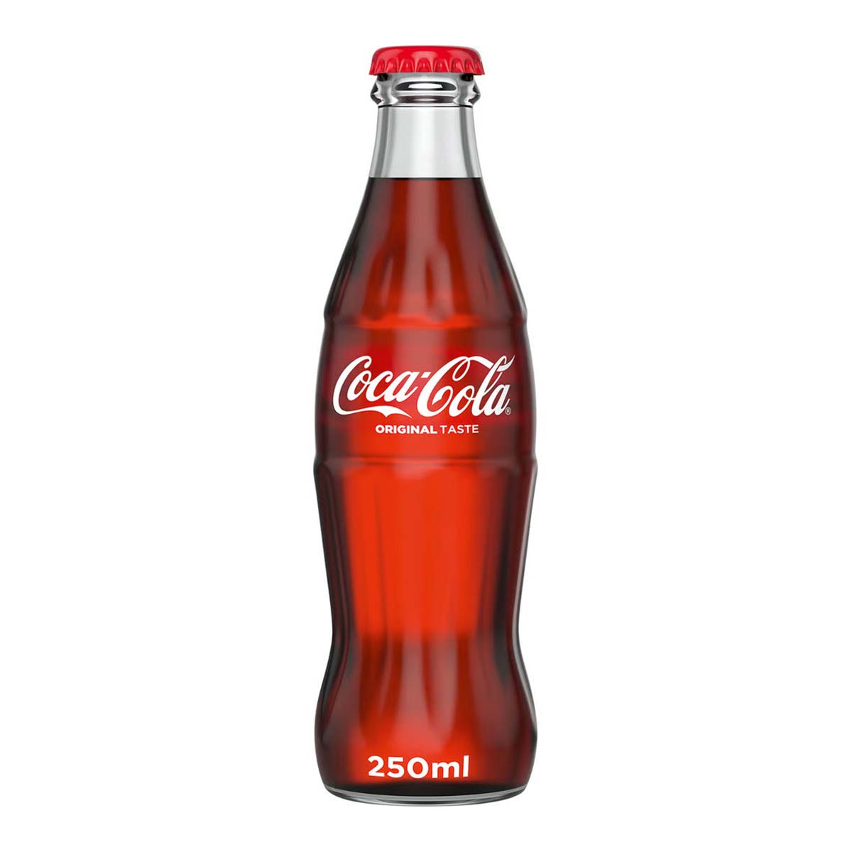 Coca Cola Soft Drink Bottle 250ml