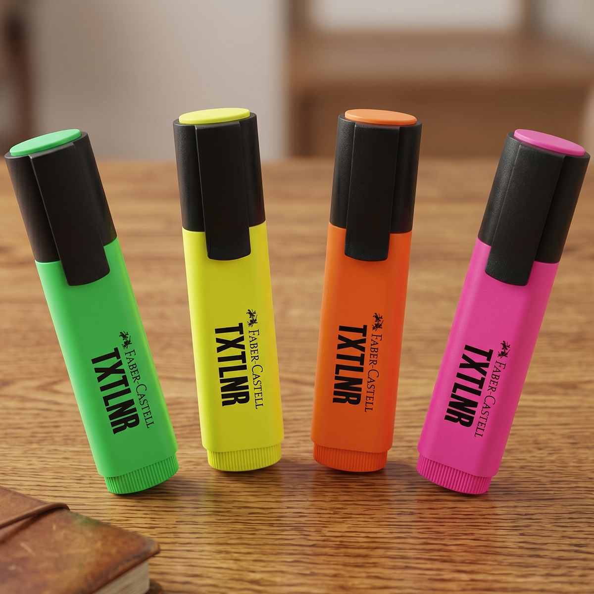 Faber Castell Highlighters 1 x 4 Pieces