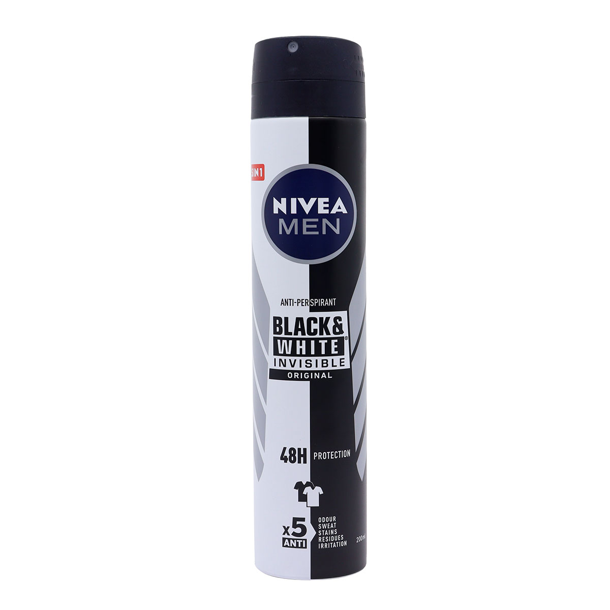 Nivea Men Black & White Invisible Deodorant Men 200ml