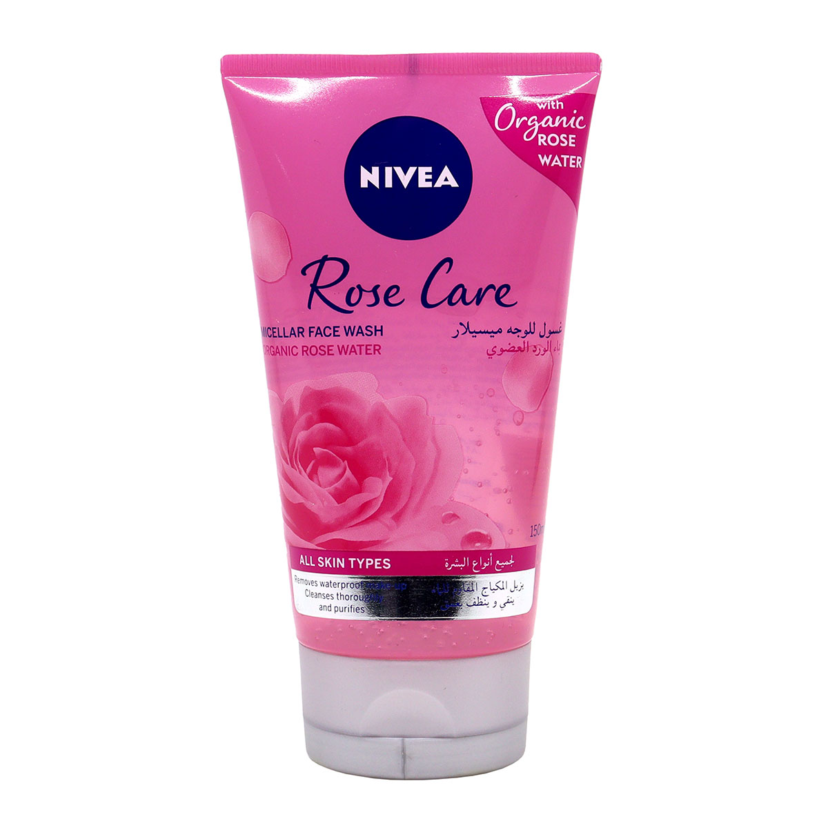 Nivea Face Rose Water Face Wash Gel 150ml
