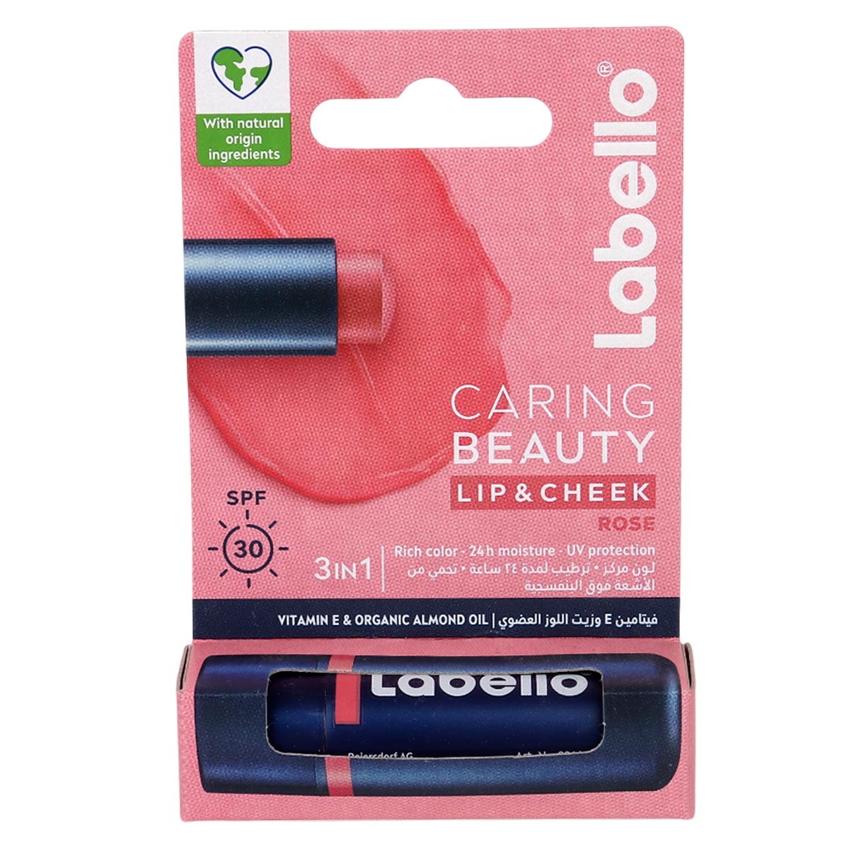 Labello Lip & Cheek Rose SPF 30 4.8g