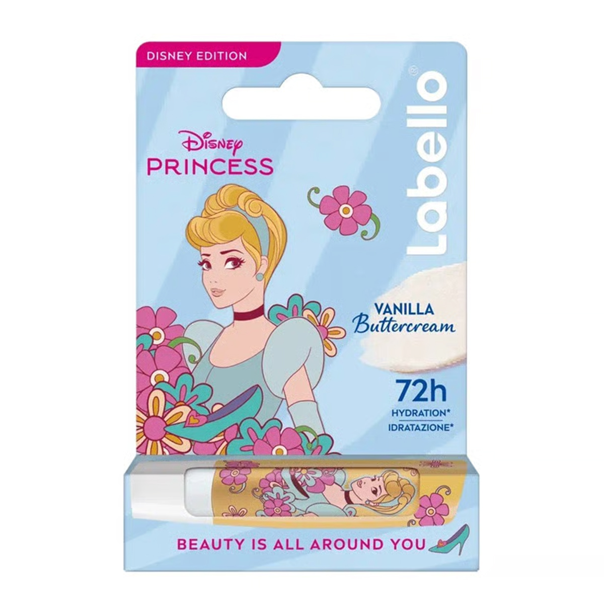 Labello Disney Princess Lip Balm Vanilla Buttercream 8g