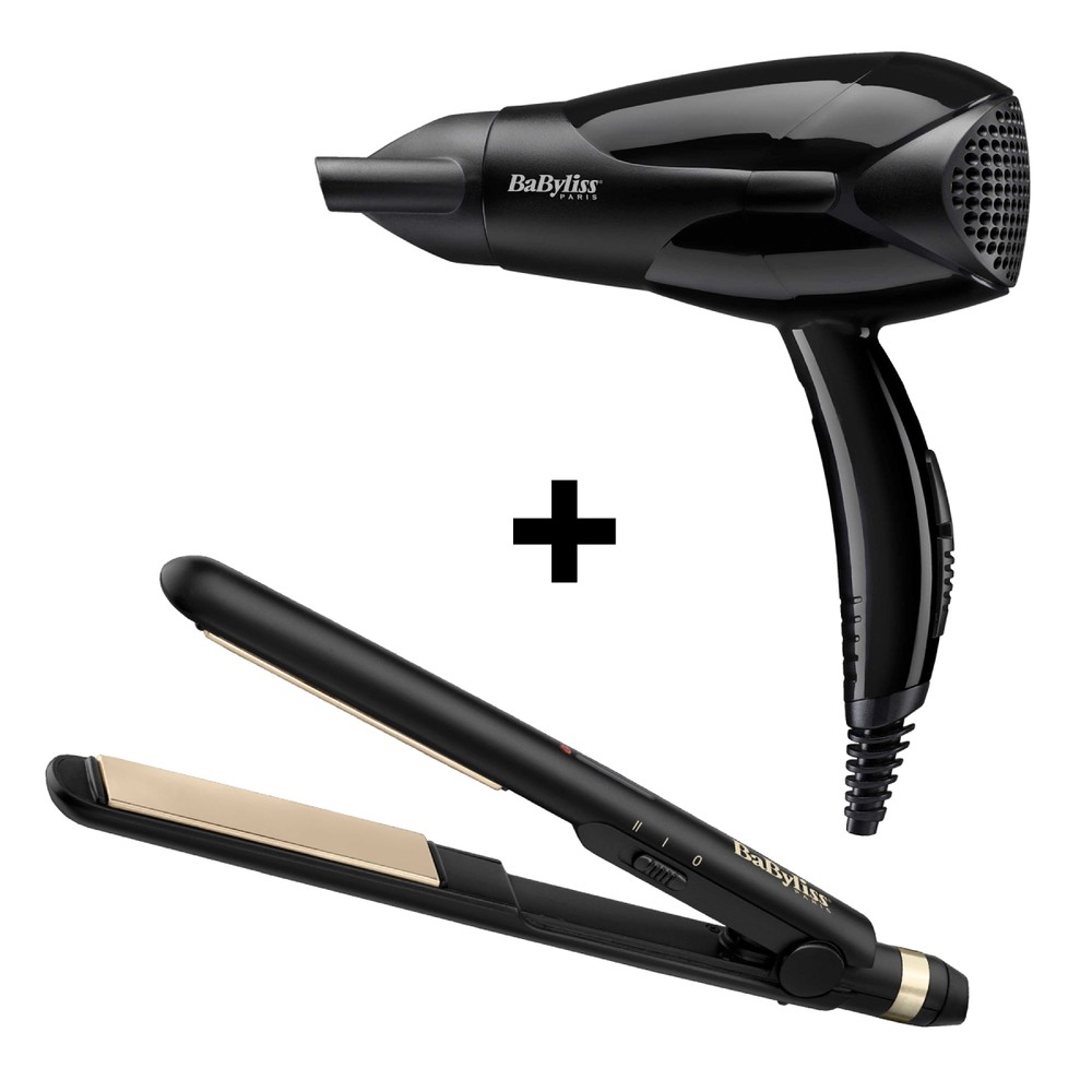 Babyliss Hair Dryer & Straightener - ST089+D212