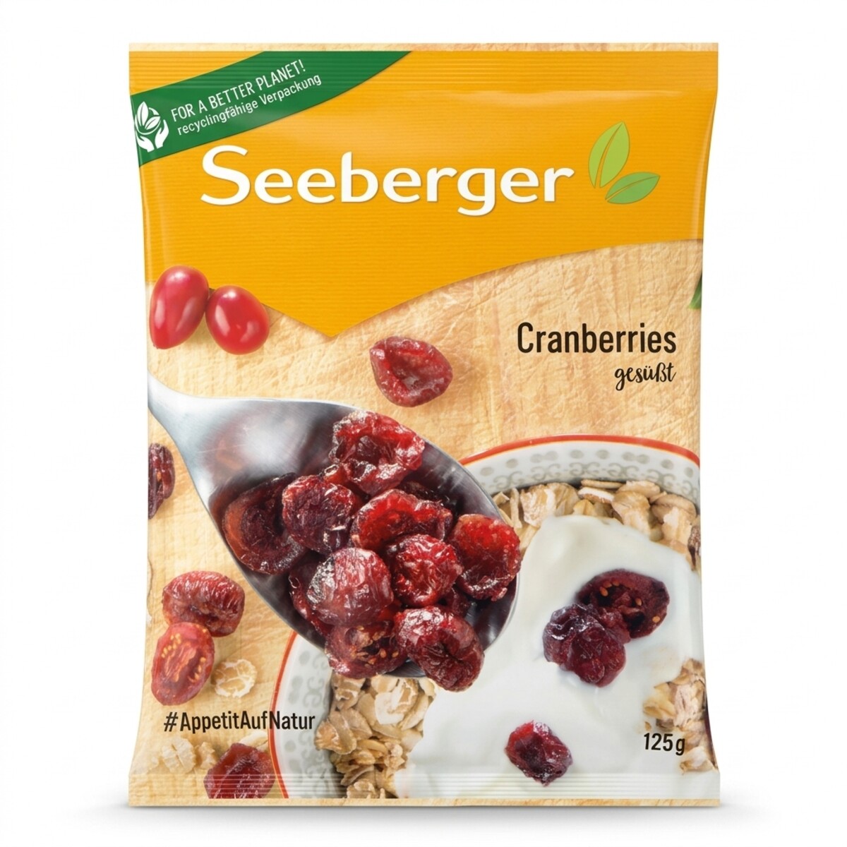Seeberger Cranberries 125G
