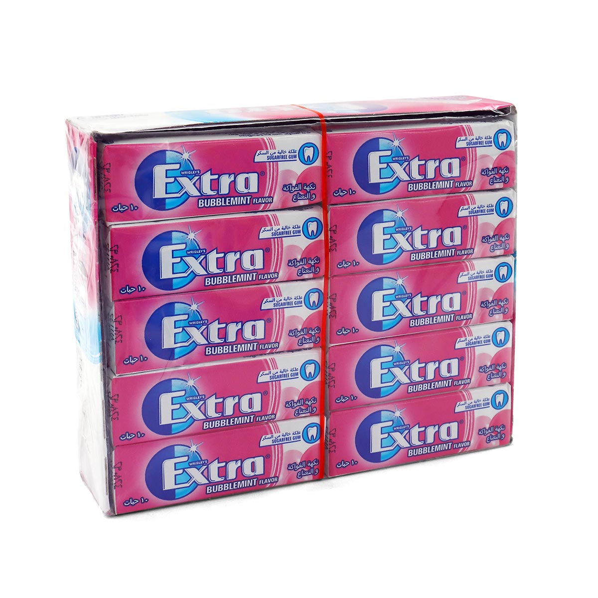 Wrigley's Extra Bubblemint Flavour Gum 30 Pieces Pack