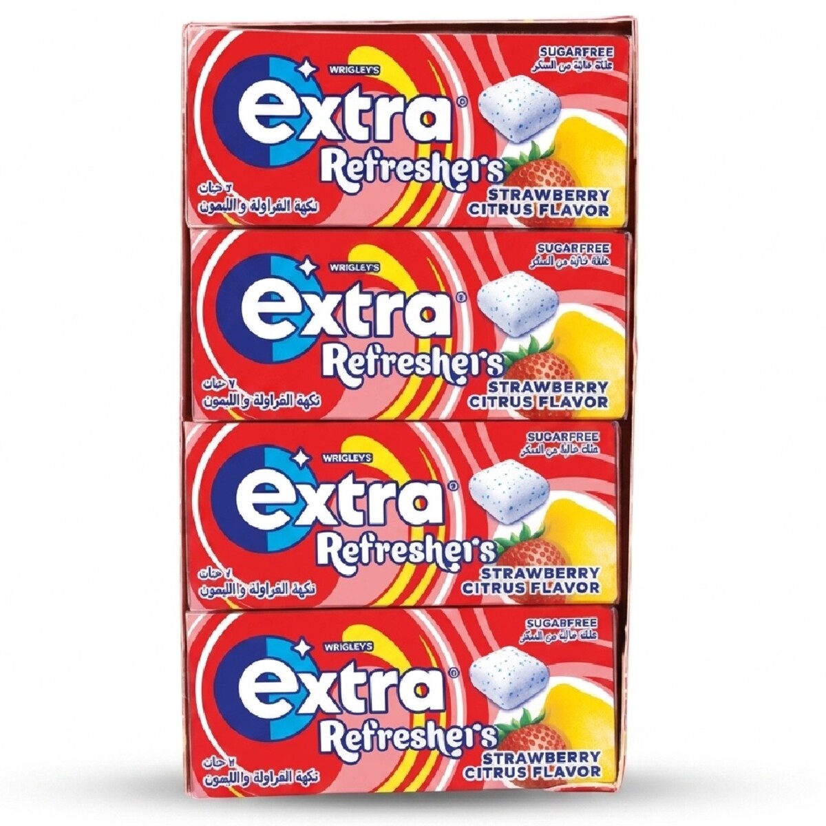 Wrigley's Extra Refreshers Strawberry Citrus Flavor 16x15.6g