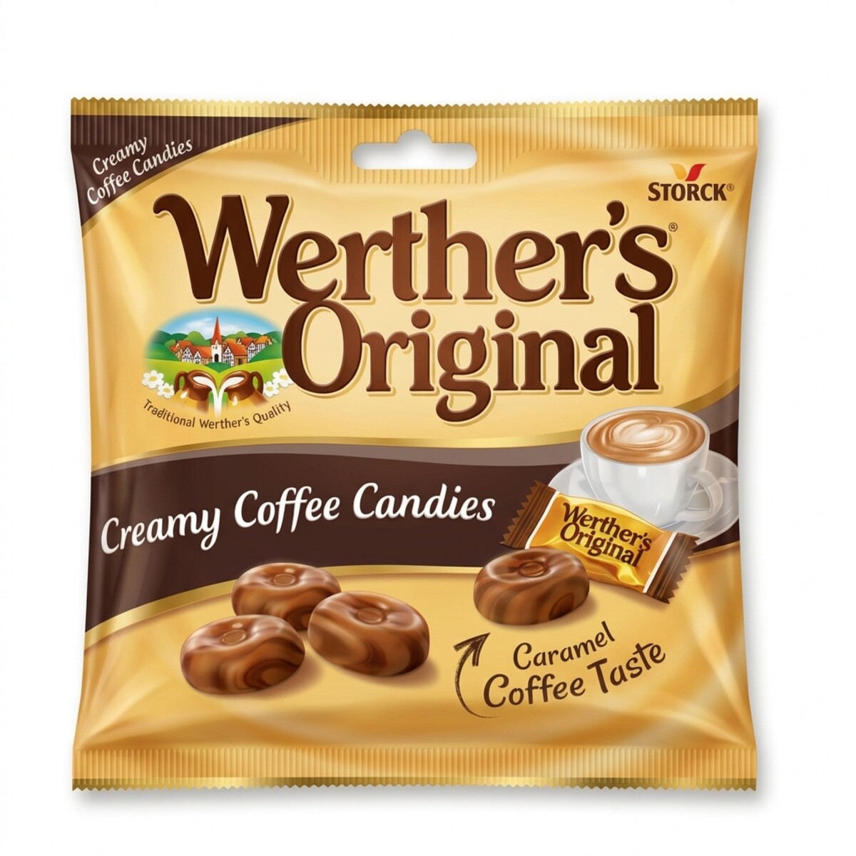 Werther's Original Creamy Coffee Candies 125g