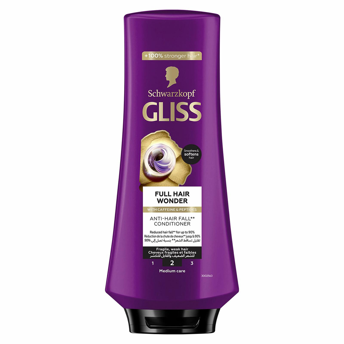 Schwarzkopf Gliss Full Hair Wonder Anti-Hair Fall Conditioner 360ml