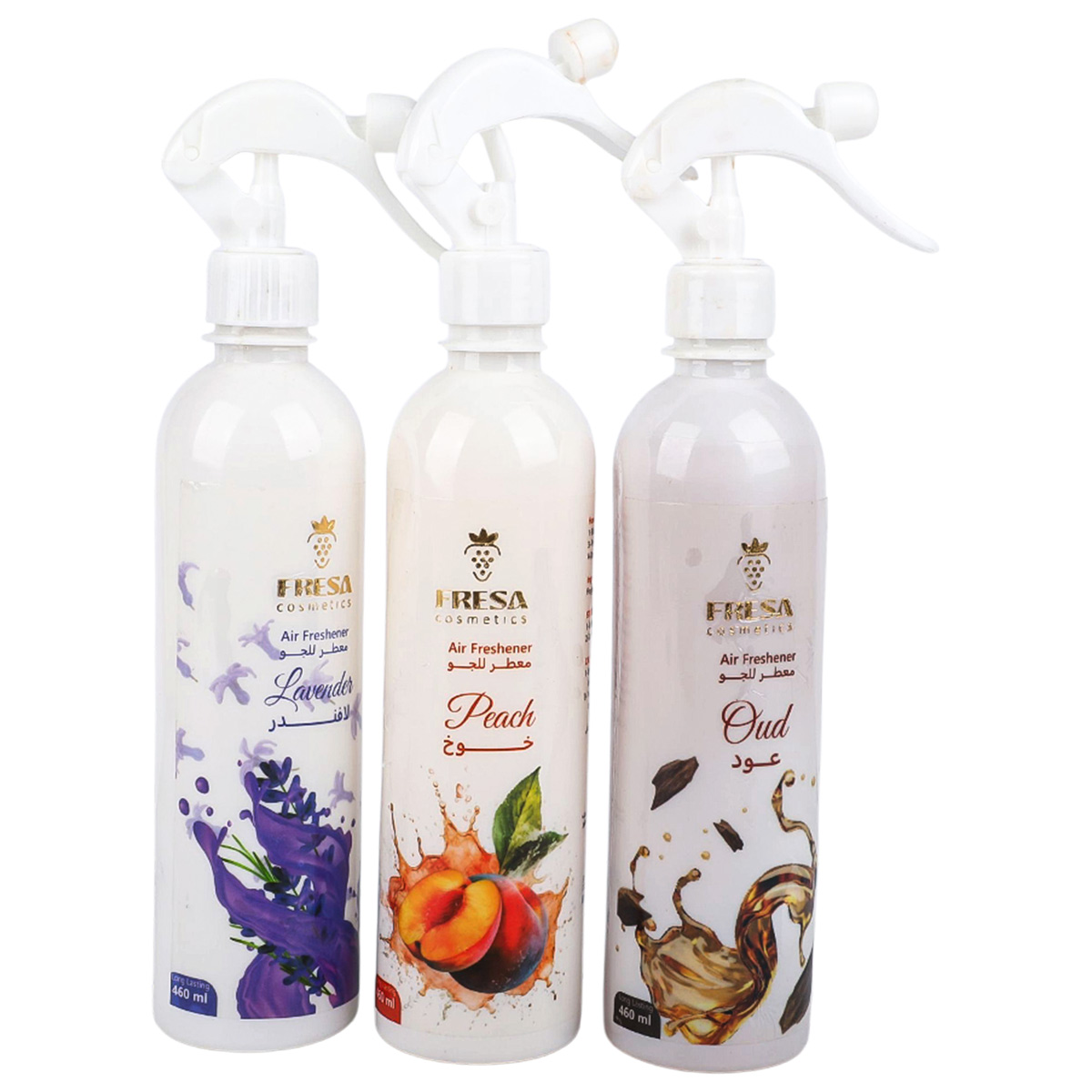 Fresa Cosmetics Air Freshener 3x460ml | التنظيف والغسيل | معطرات الجو Fresa Cosmetics Air Freshener 3x460ml | التنظيف والغسيل | معطرات الجو