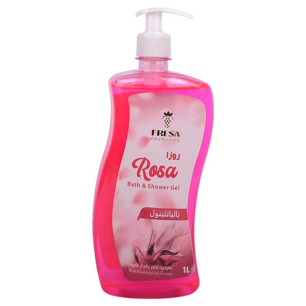 Fresa Cosmetics Rose Bath & Shower Gel 1L