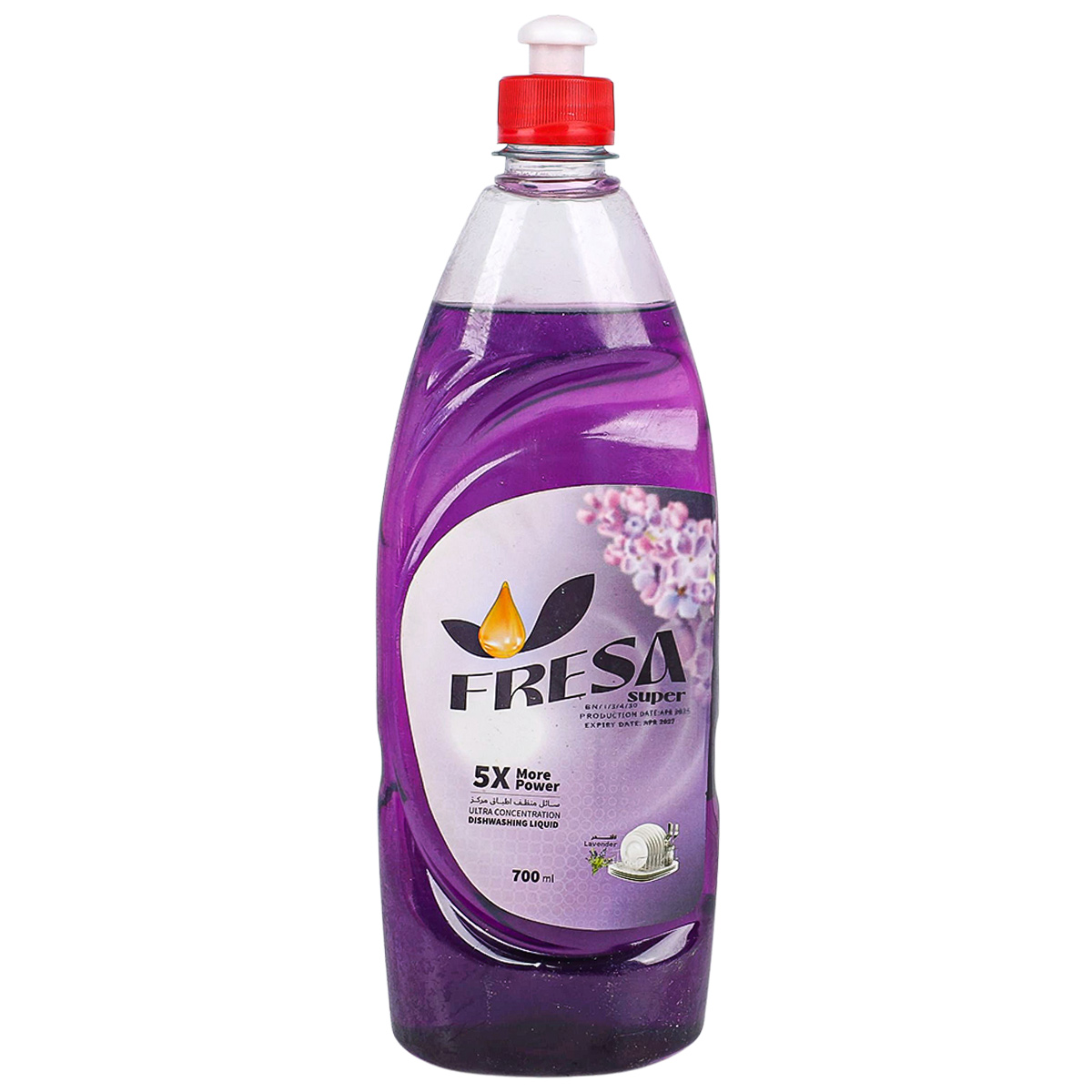 Fresa Dishwashing Liquid Lavender 2x700ml