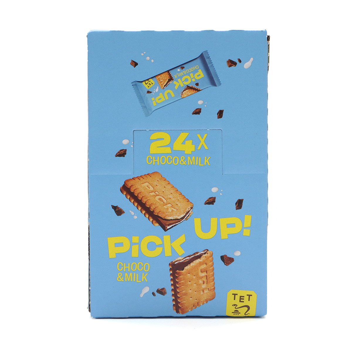 Bahlsen Leibniz Pickup Choco & Milk Biscuits 24x28g