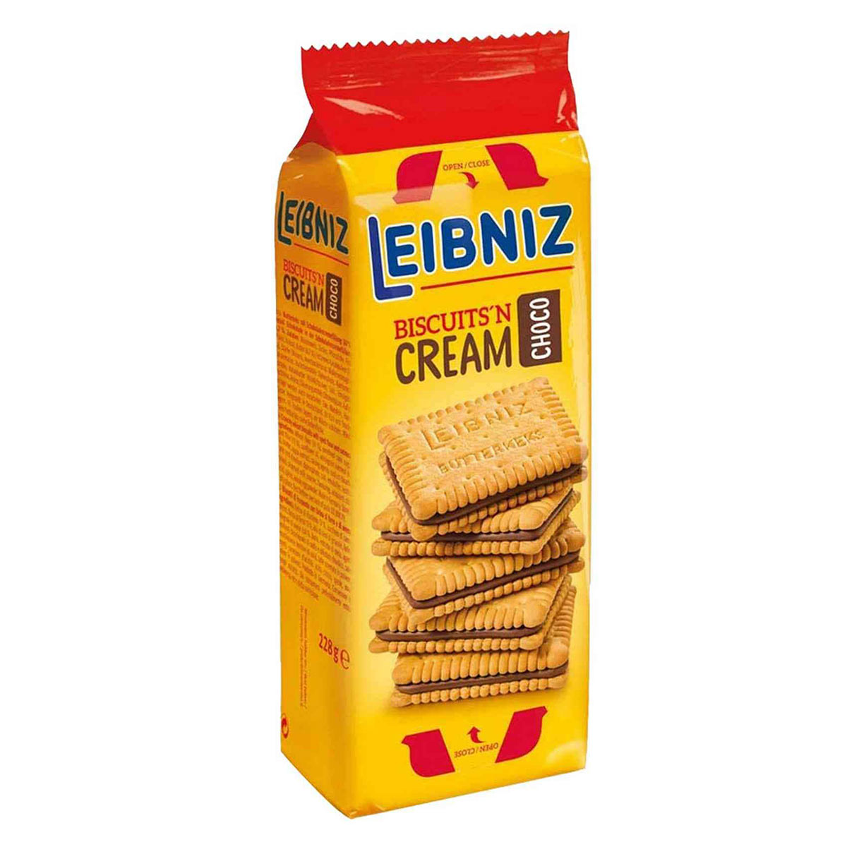 Bahlsen Leibniz Biscuits n Cream Chocolate 228g