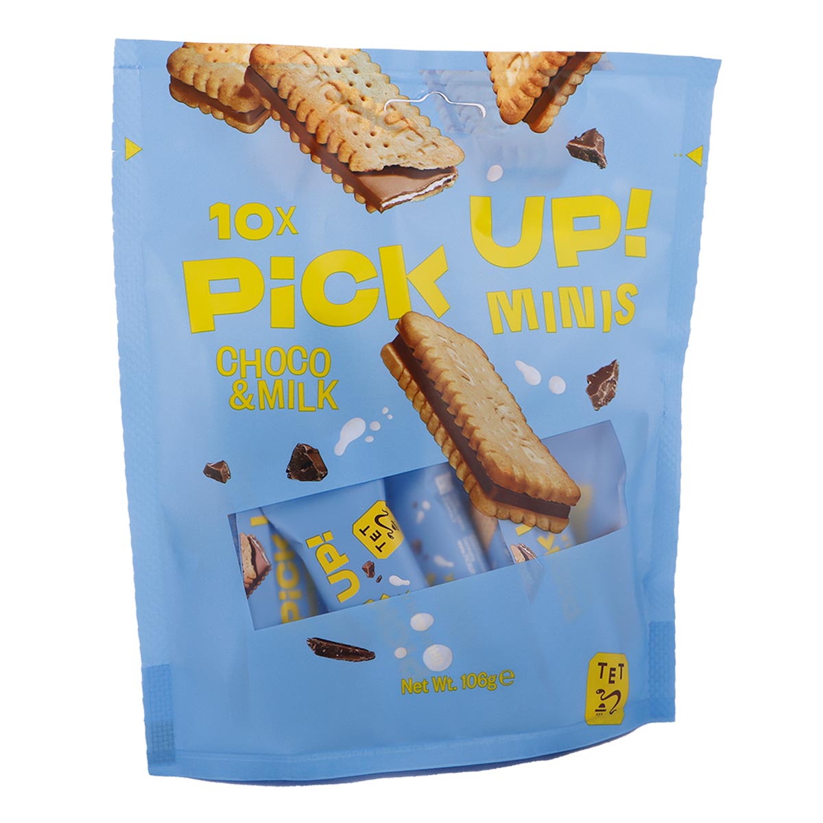 Bahlsen Pick Up Choco And Milk Biscuit Minis 106g