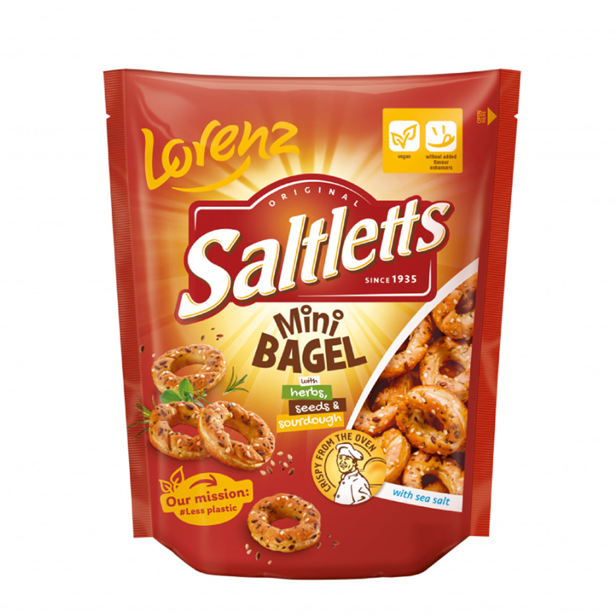Lorenz Saltletts Mini Bagel 100g