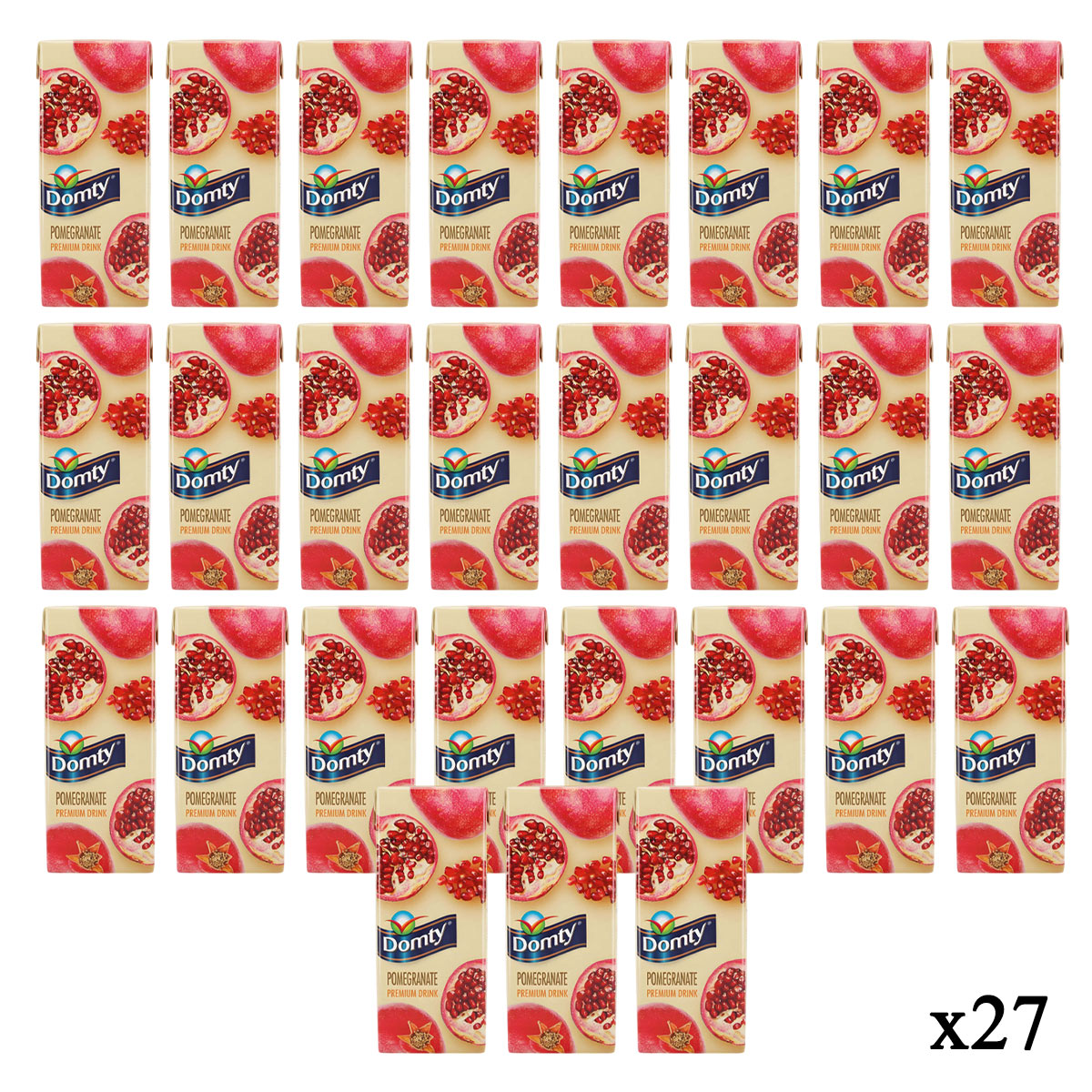 Domty Pomegranate Drink 27x235ml