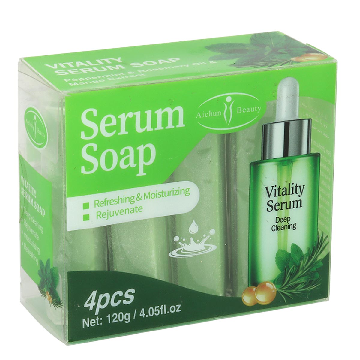 Aichun Beauty Serum Soap 4x120g