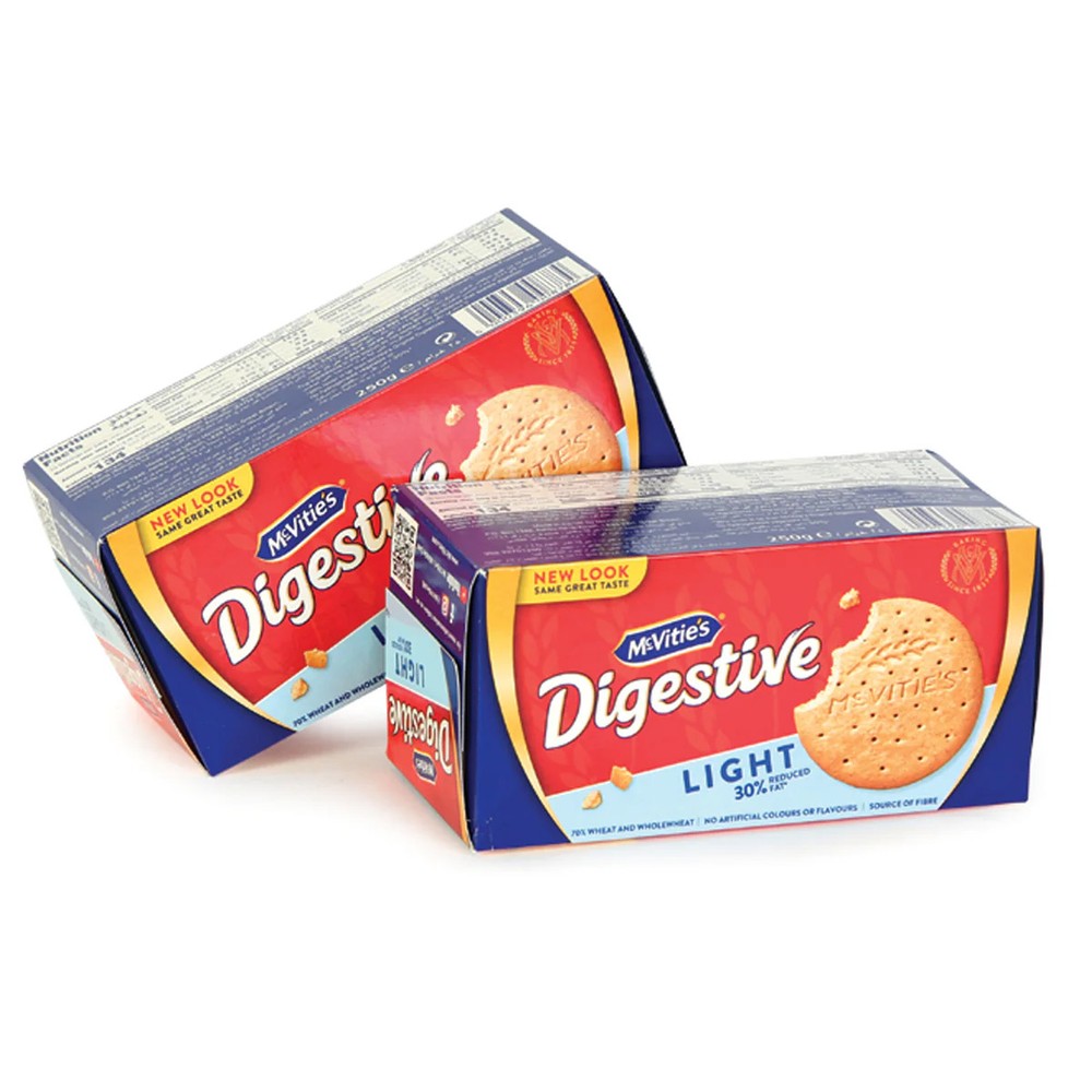 Mcvites Digestive Light Biscuits 2x250g