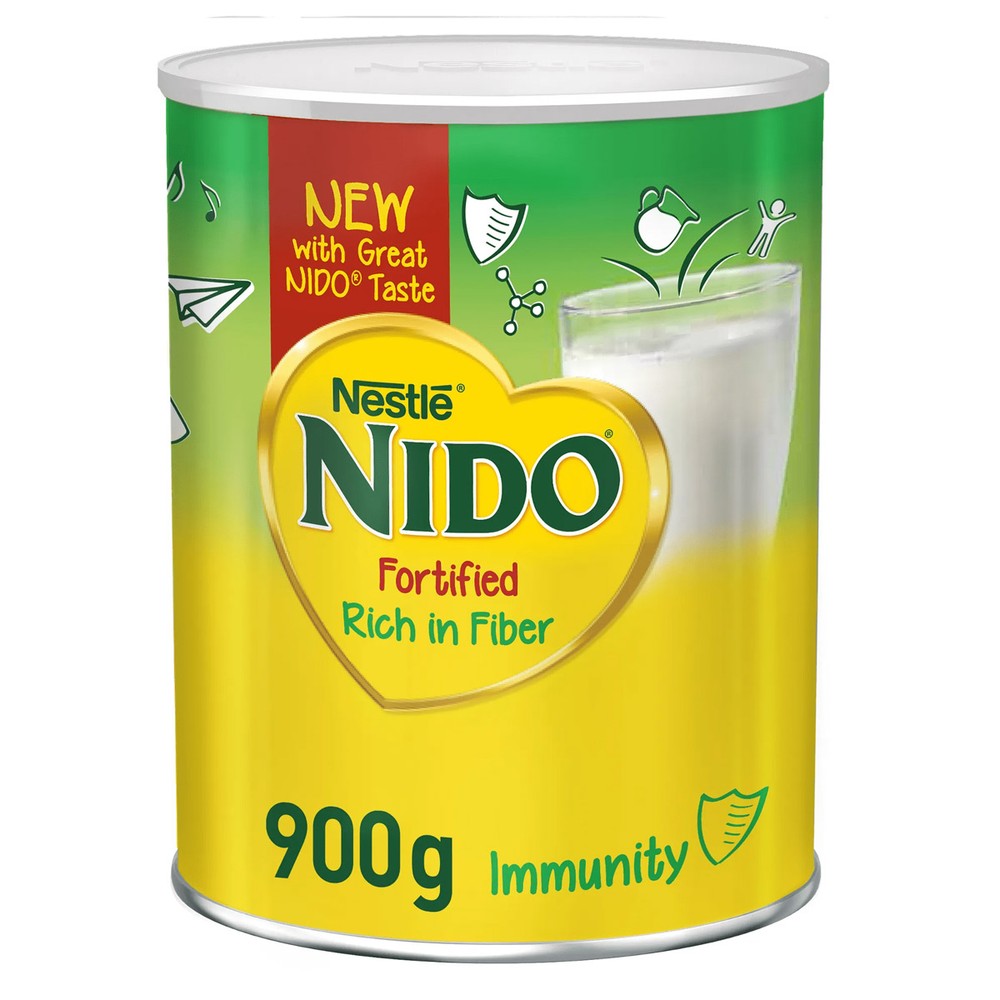 Nestle Nido Fiber Rich Fortified Milk Powder 900g