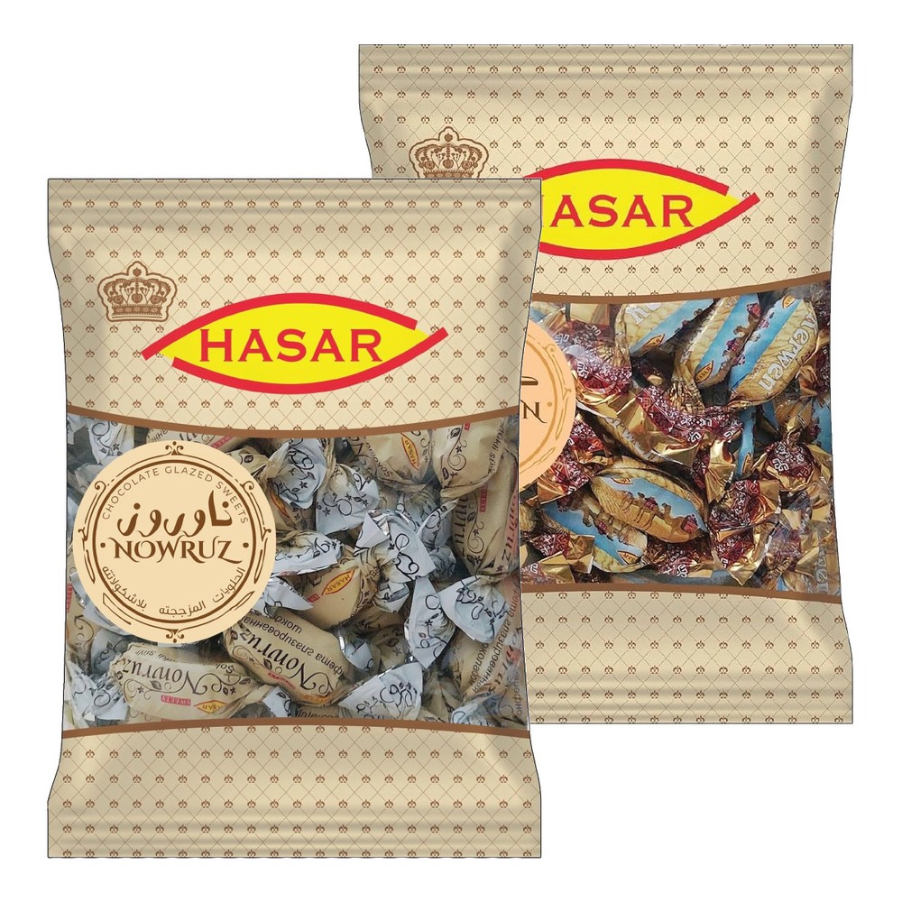 Hasar Chocolate Glazed Sweet 500g Assorted 1 Pieces