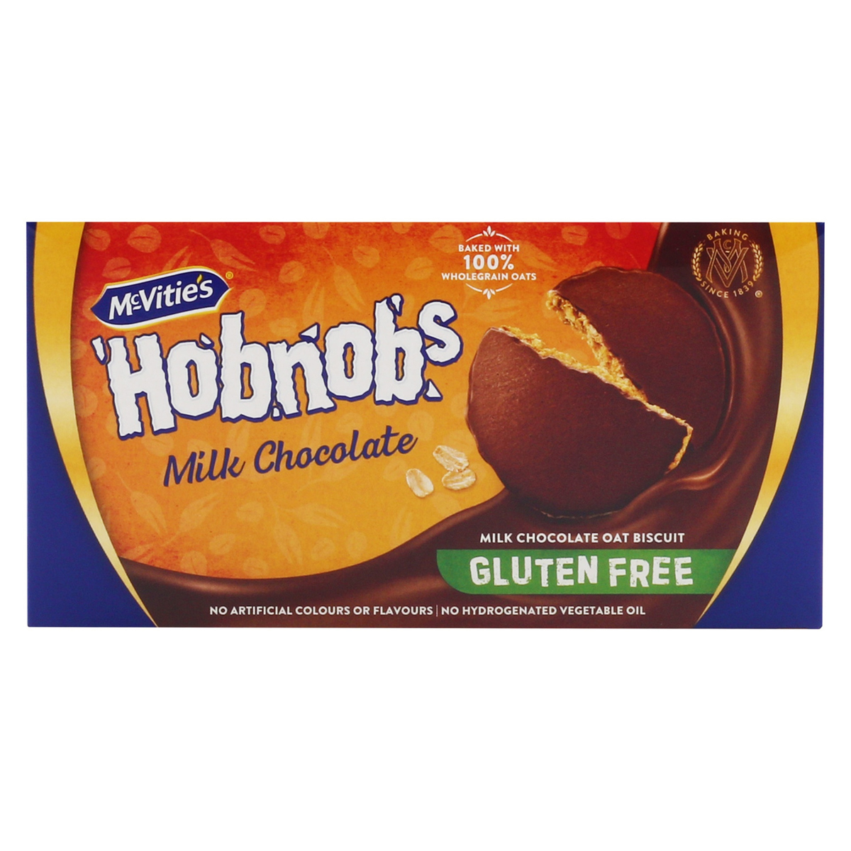 McVities Hobnob's Milk Chocolate Oat Biscuit 150g