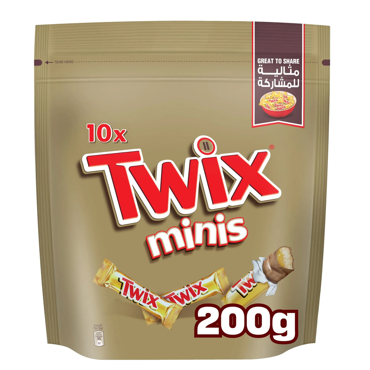 Twix Minis Chocolate 200g