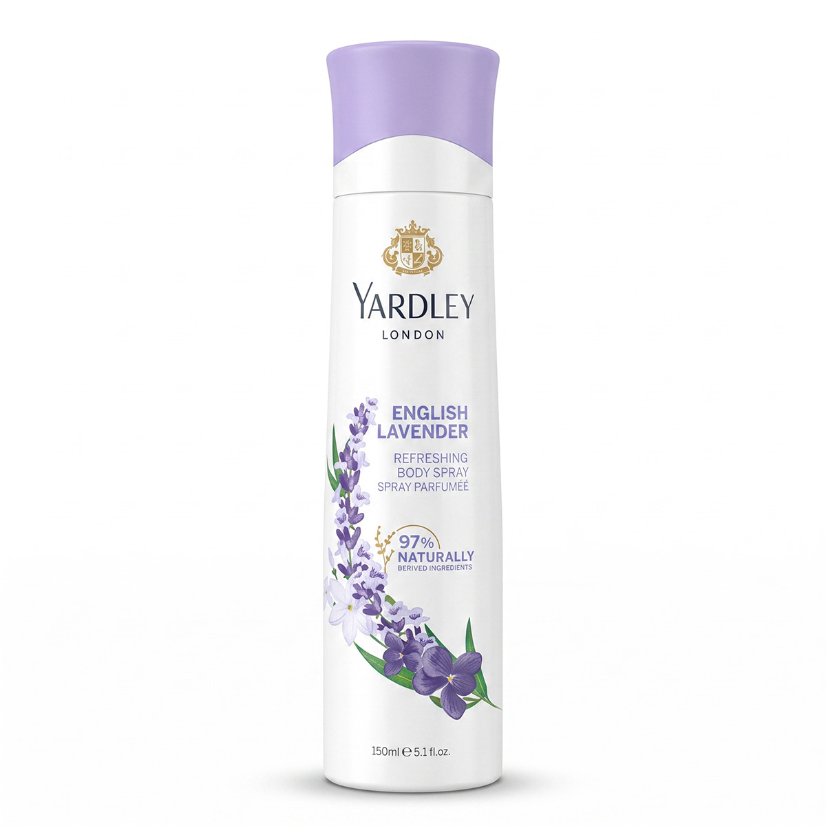 Yardley London English Lavender Body Spray For Women 150ml