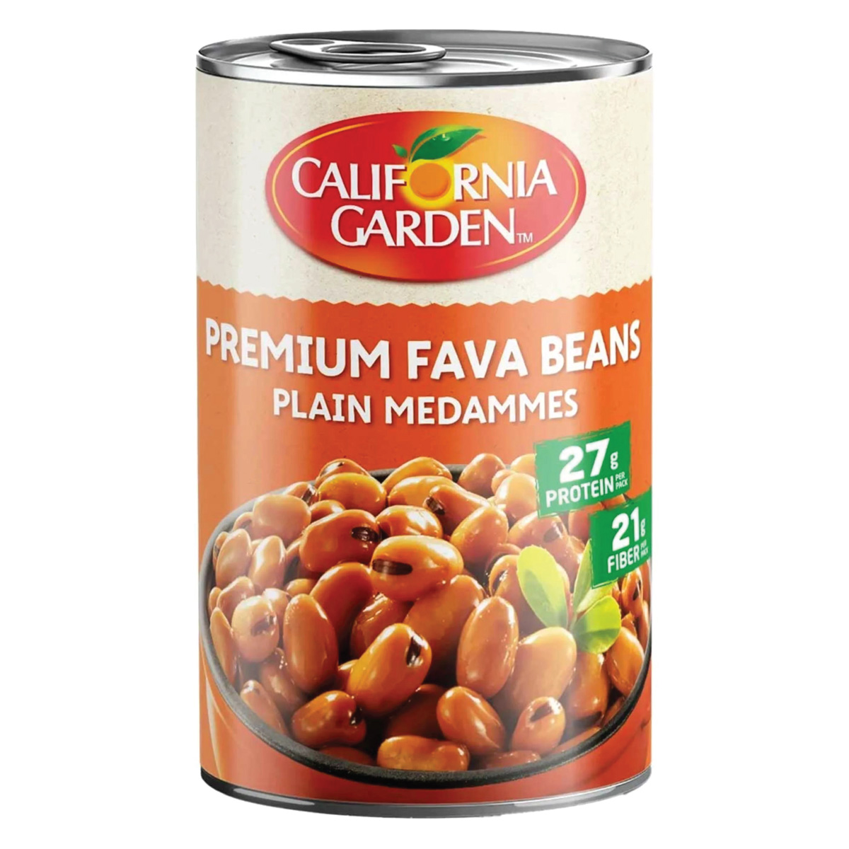 California Garden Premium Fava Beans Plain Medammas 450g