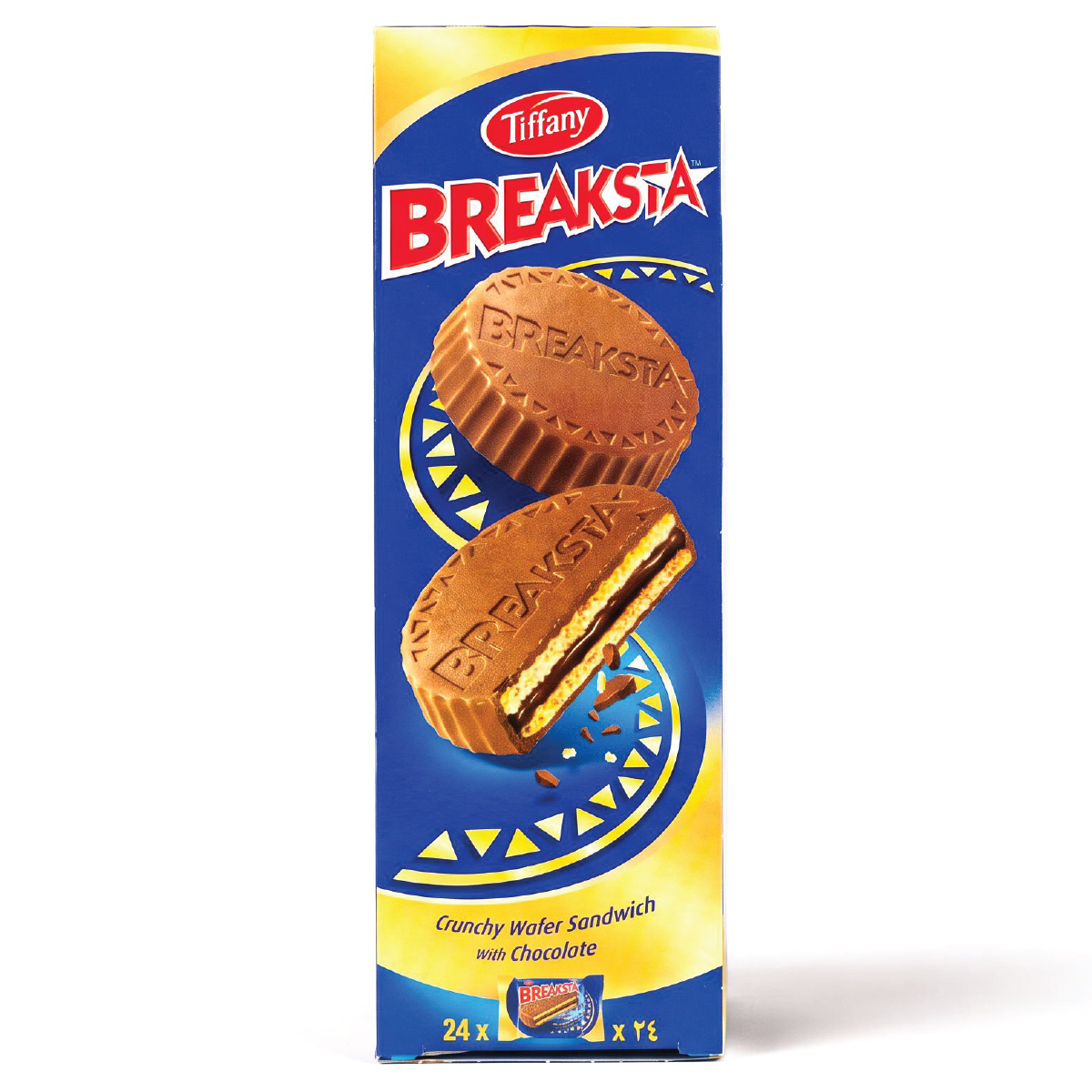 Tiffany Breaksta Crunchy Wafer Sandwich with Chocolate 12 x 13g