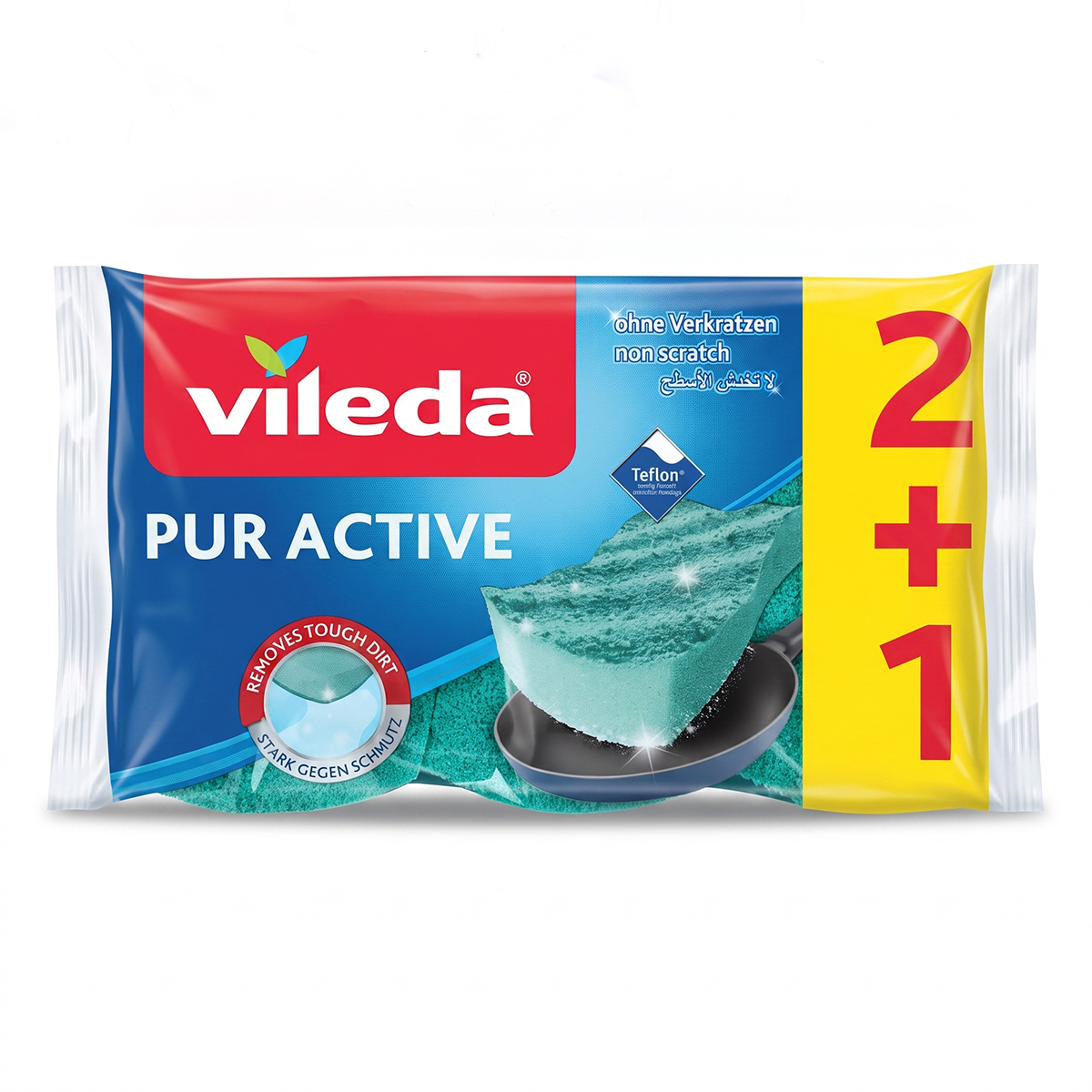Vileda Pur Active Sponge Scourer