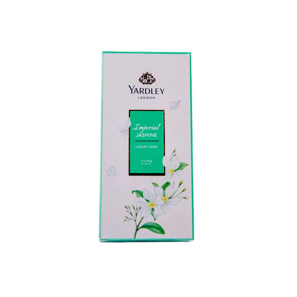 Yardley Jasmine Luxury Soap 3 Pcs x 100gm